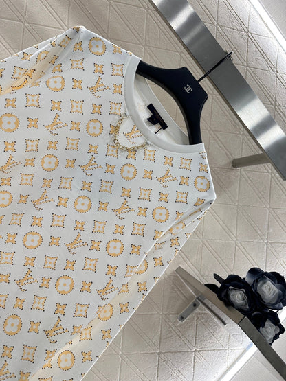 25fw Printed chain top