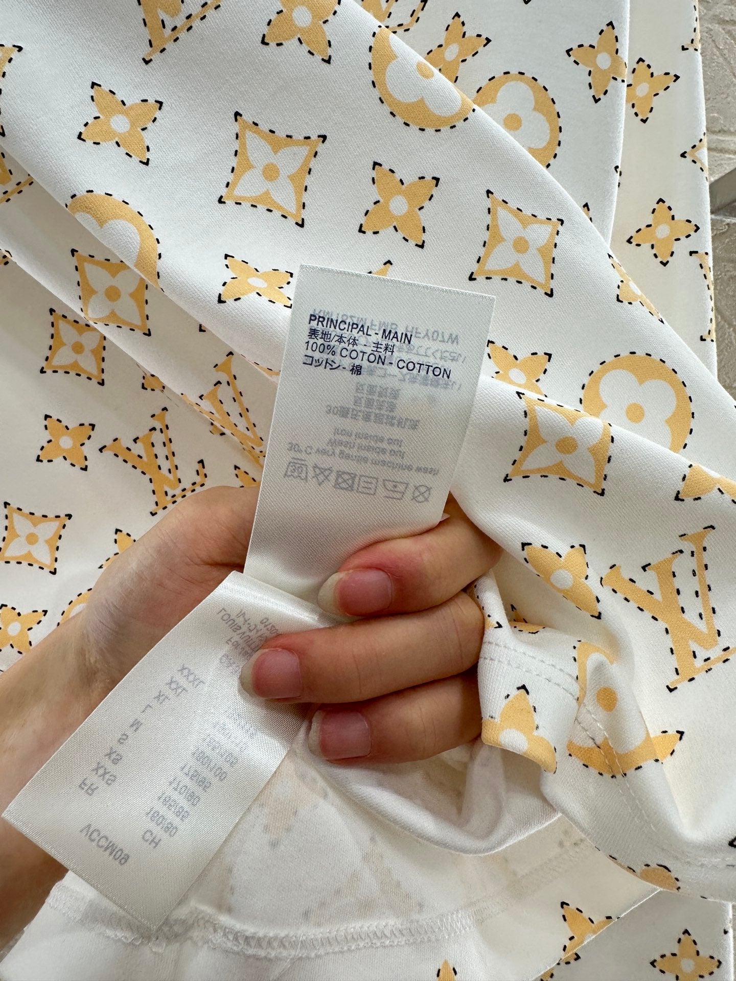 25fw Printed chain top