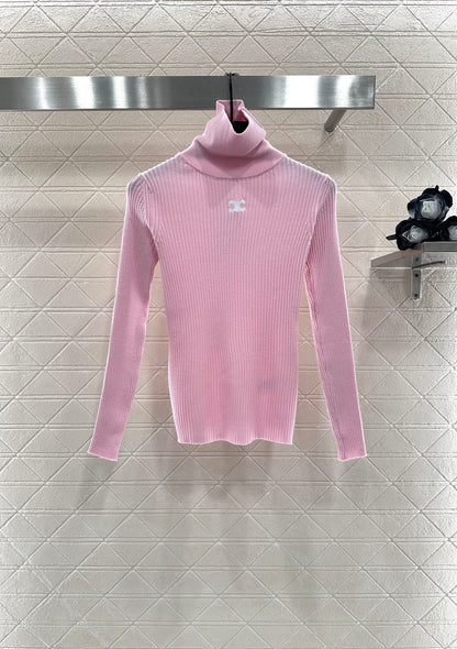 25fw Slim fit high neck base shirt