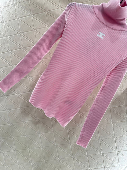 25fw Slim fit high neck base shirt