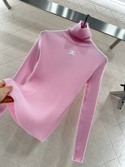 25fw Slim fit high neck base shirt