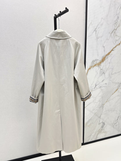 25fw Medium to long windbreaker