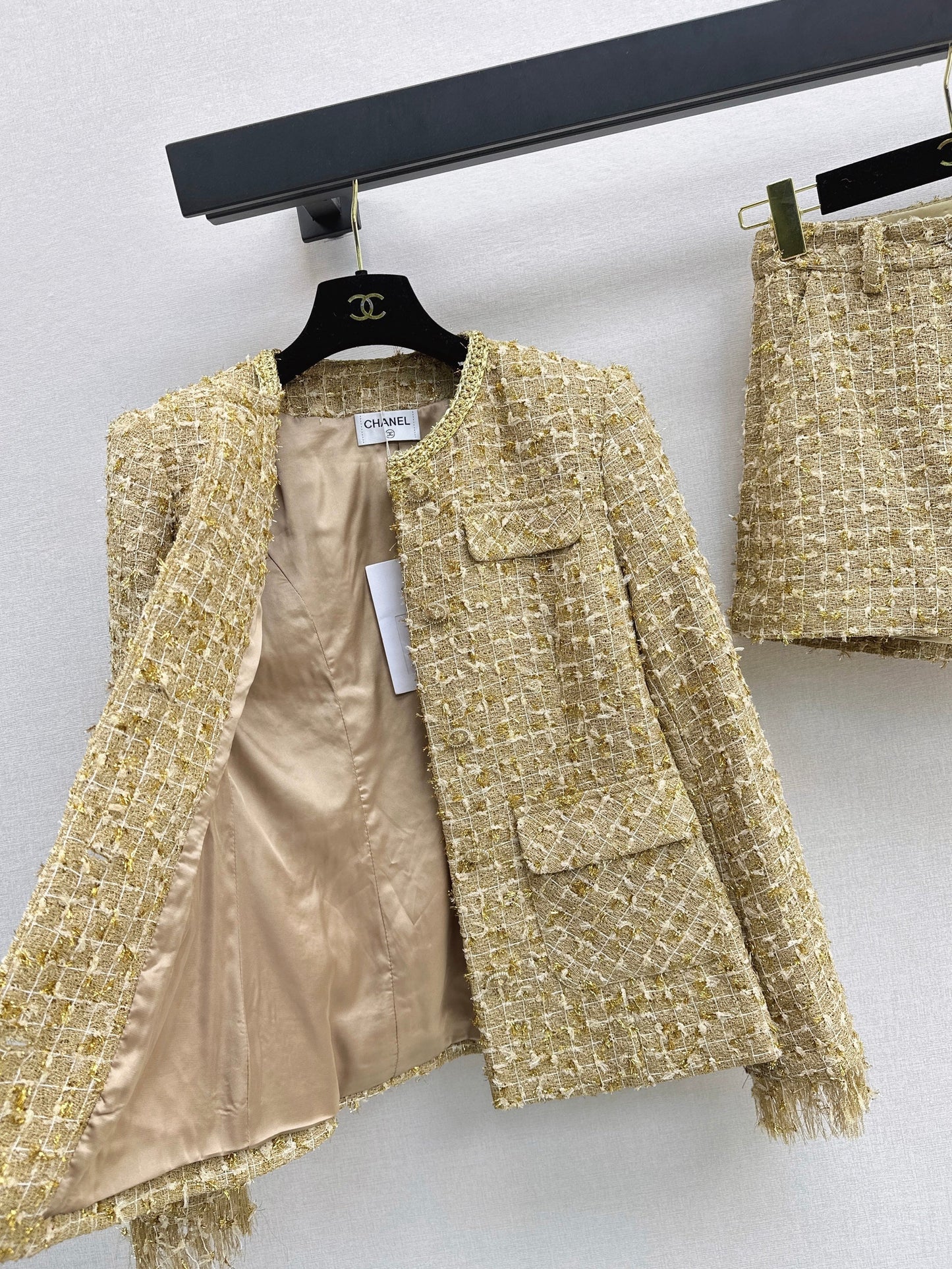 25fw Coarse woolen suit