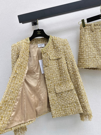 25fw Coarse woolen suit