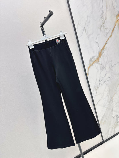 25fw Decorative micro flared pants
