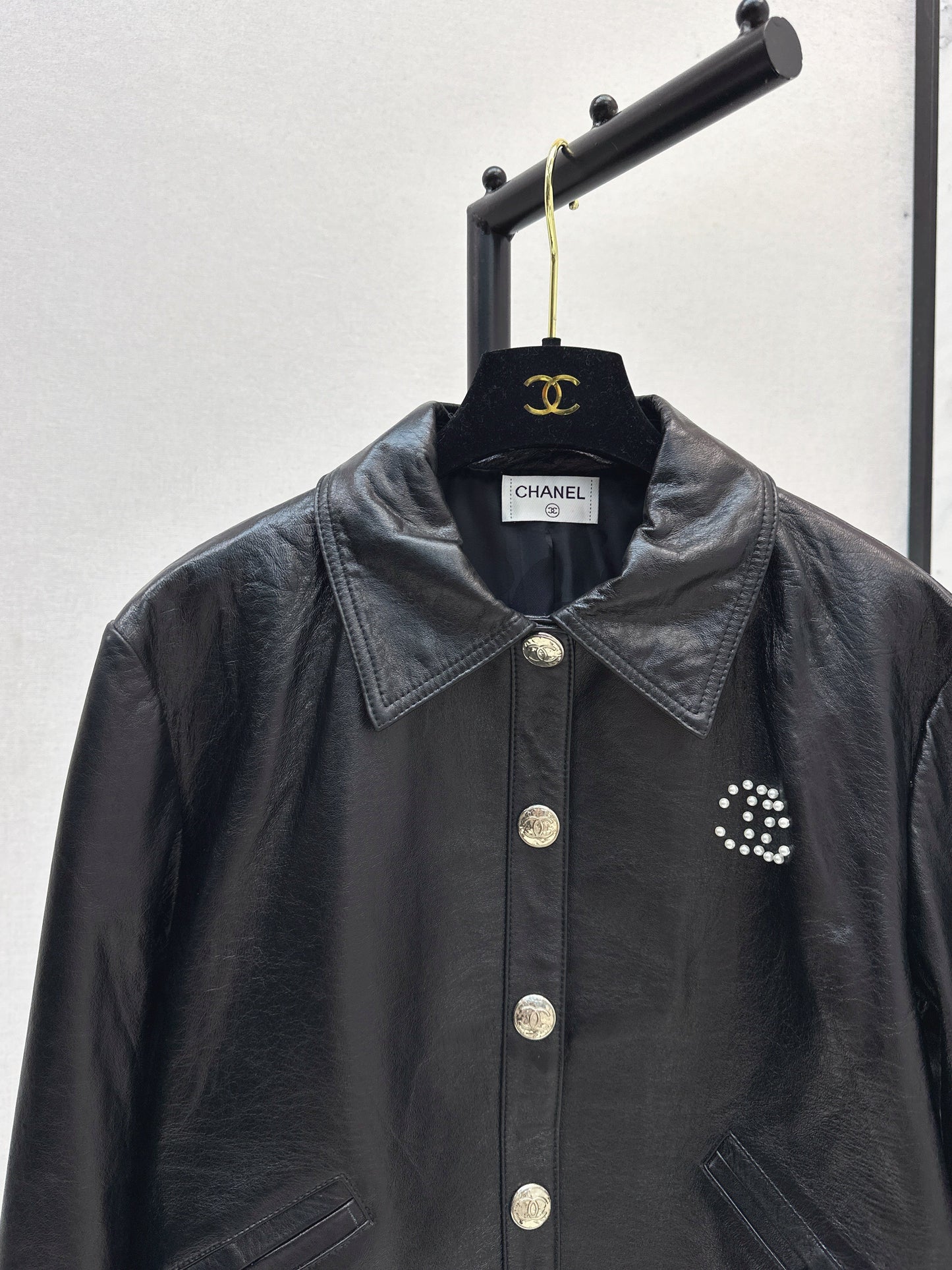 25fw Flip collar short jacket