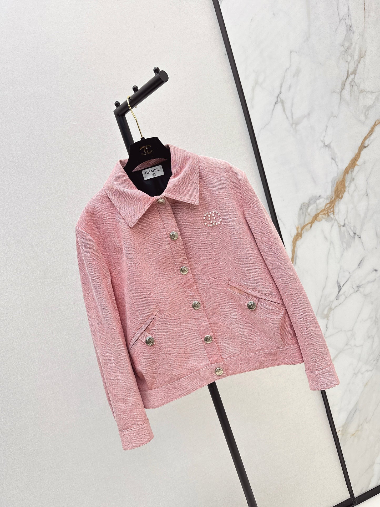 25fw Flip collar short jacket