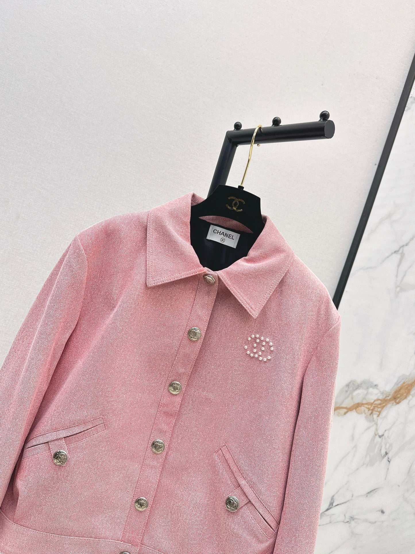 25fw Flip collar short jacket