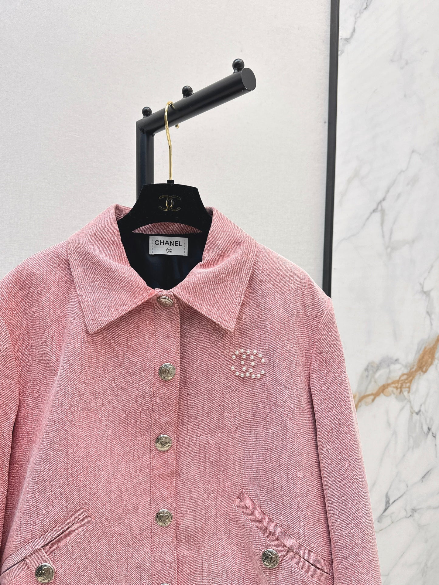 25fw Flip collar short jacket