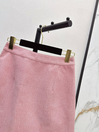 25fw Logo Bead Half Skirt