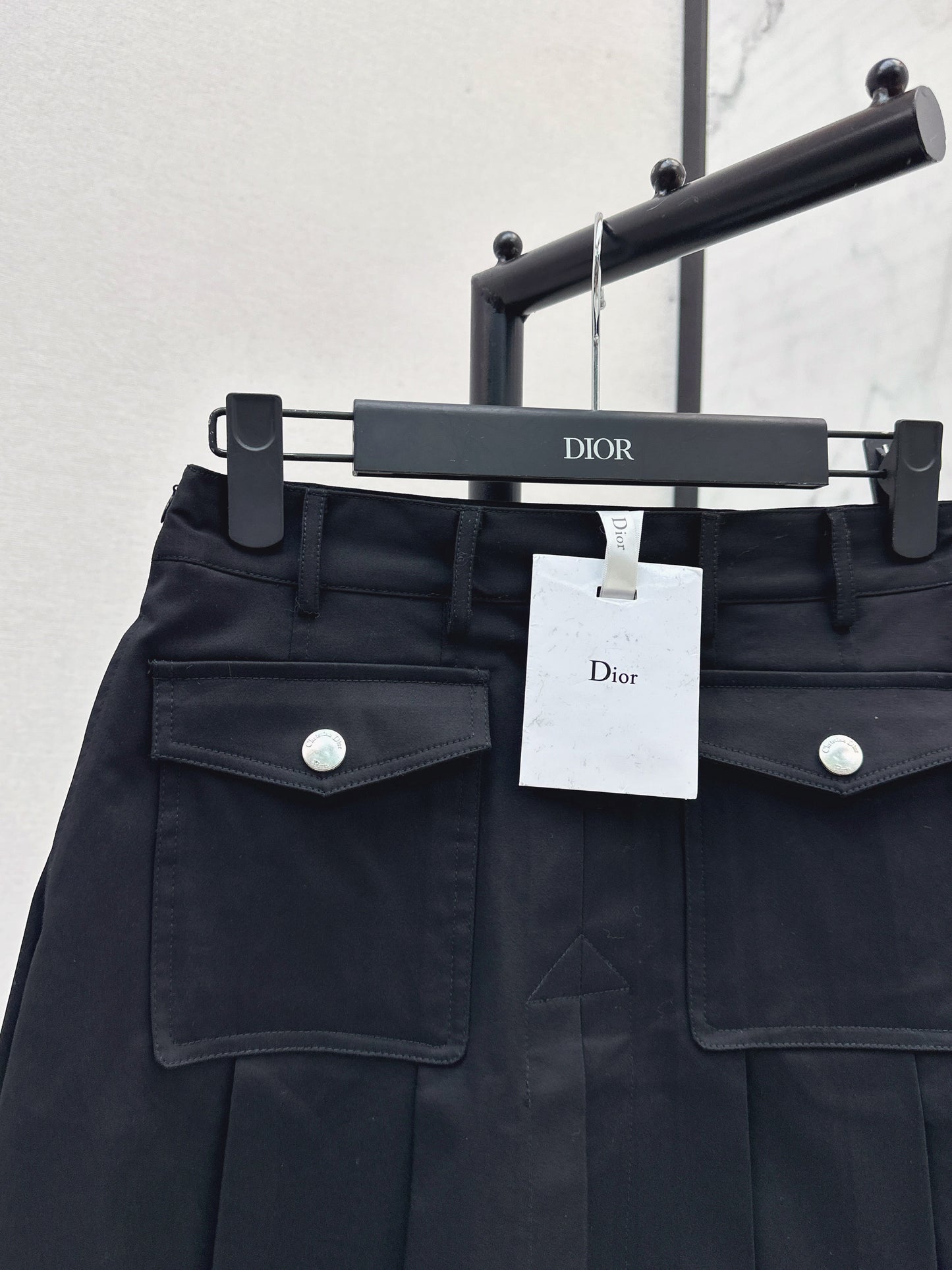 25fw High waisted pleated skirt