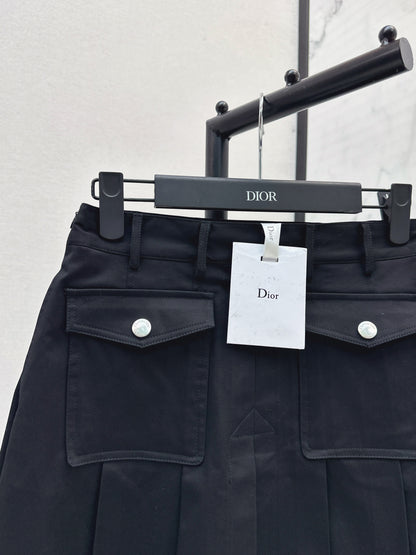 25fw High waisted pleated skirt