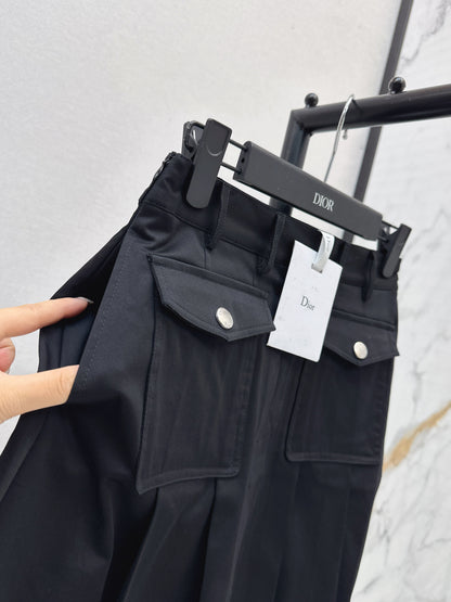 25fw High waisted pleated skirt