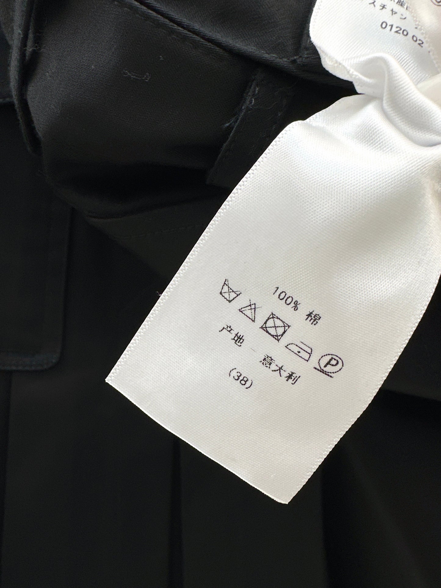 25fw High waisted pleated skirt