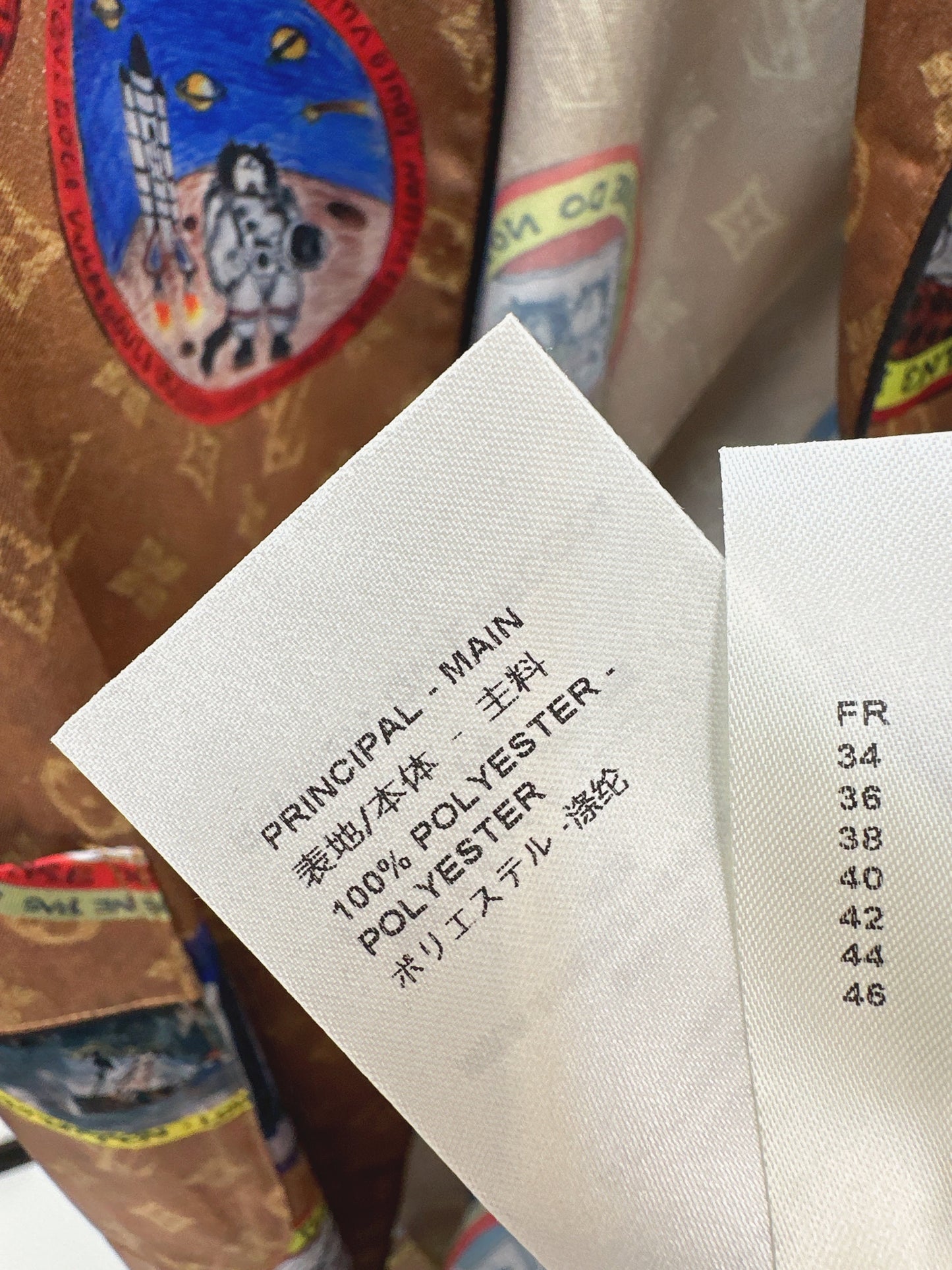 25fw Full printed long nightgown