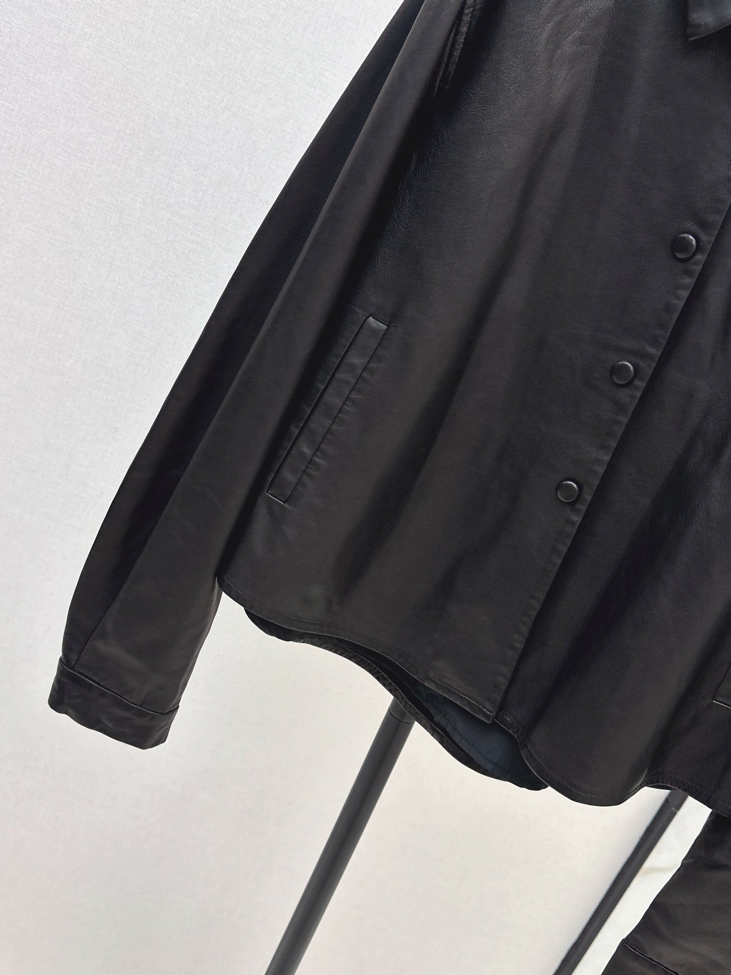 25fw Oil wax leather jacket jacket