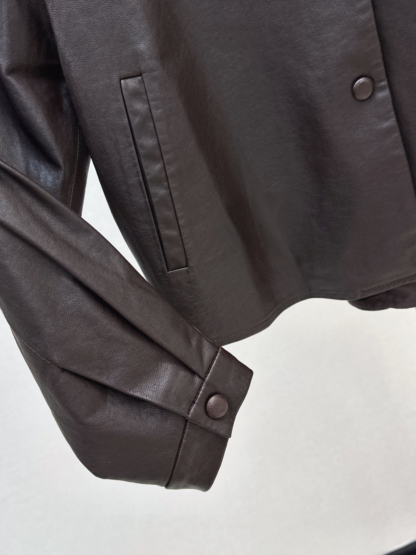 25fw Oil wax leather jacket jacket