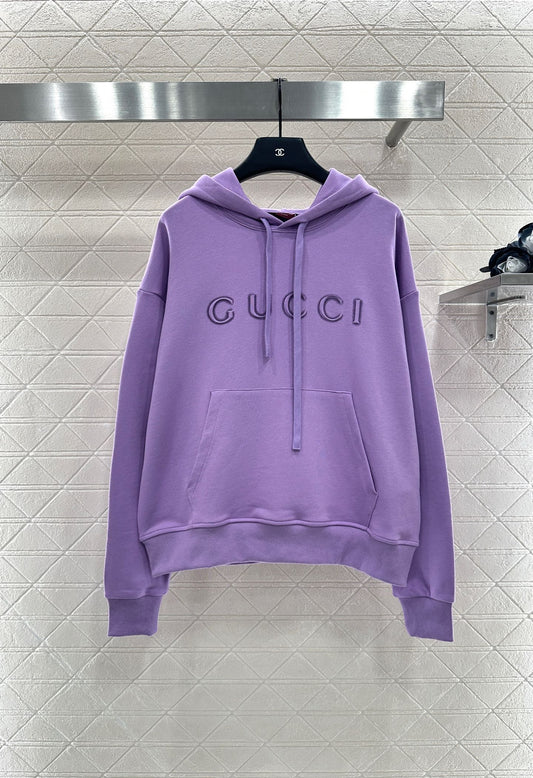 25fw Hooded letter hoodie