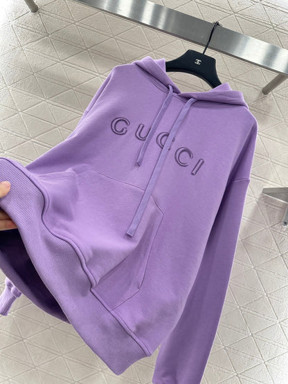25fw Hooded letter hoodie