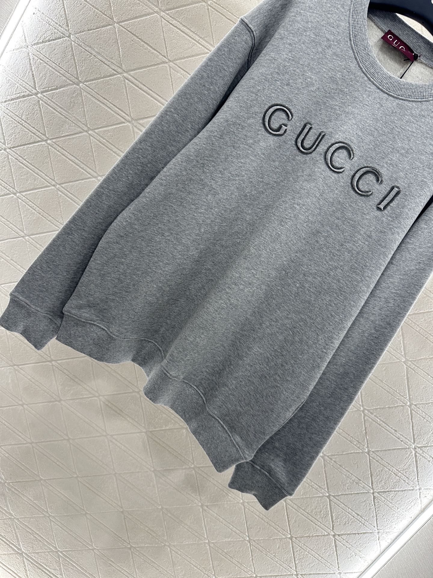 25fw Round neck letter hoodie