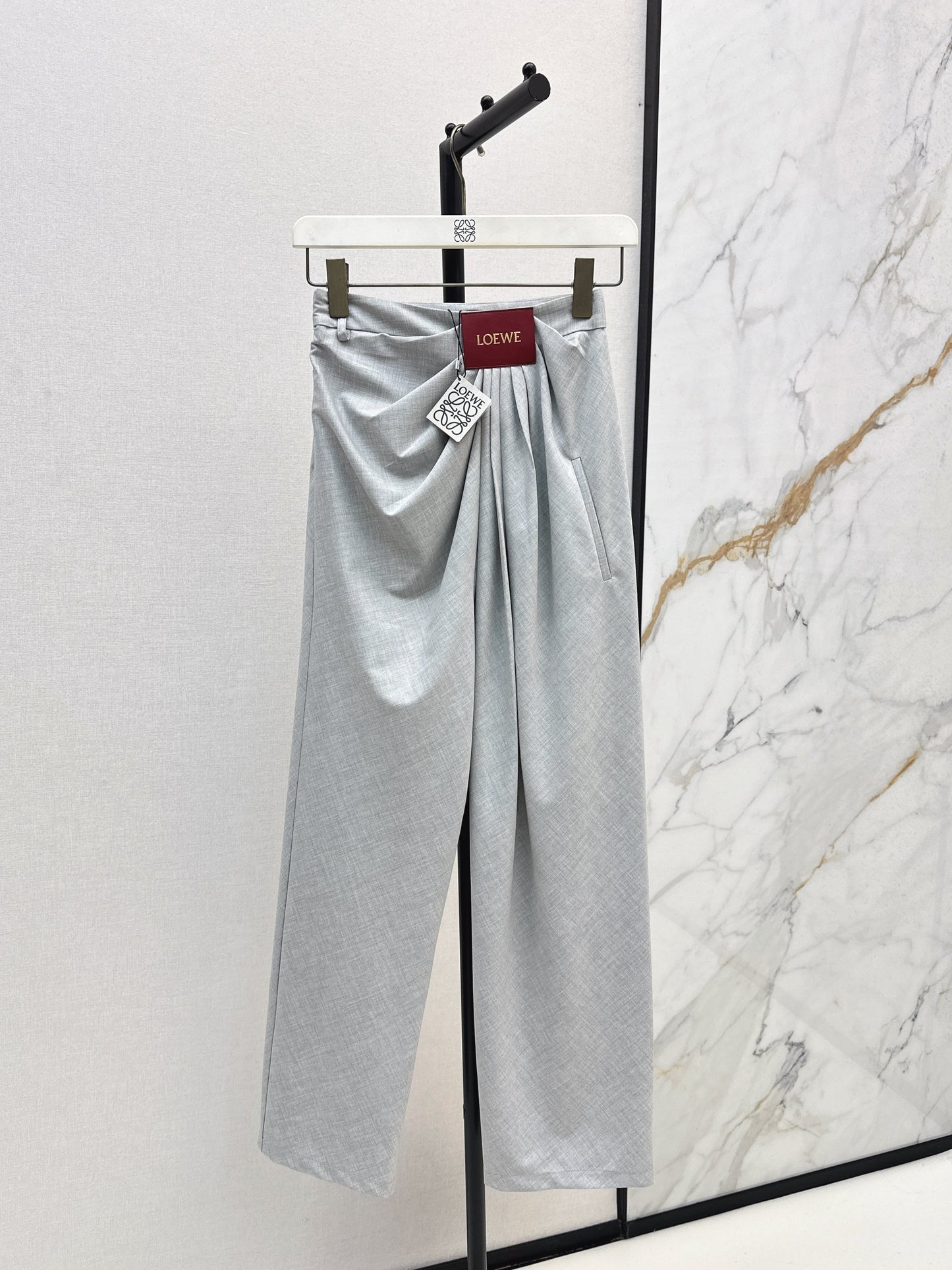 25fw Hanging design trousers