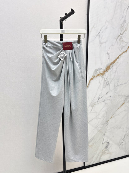 25fw Hanging design trousers
