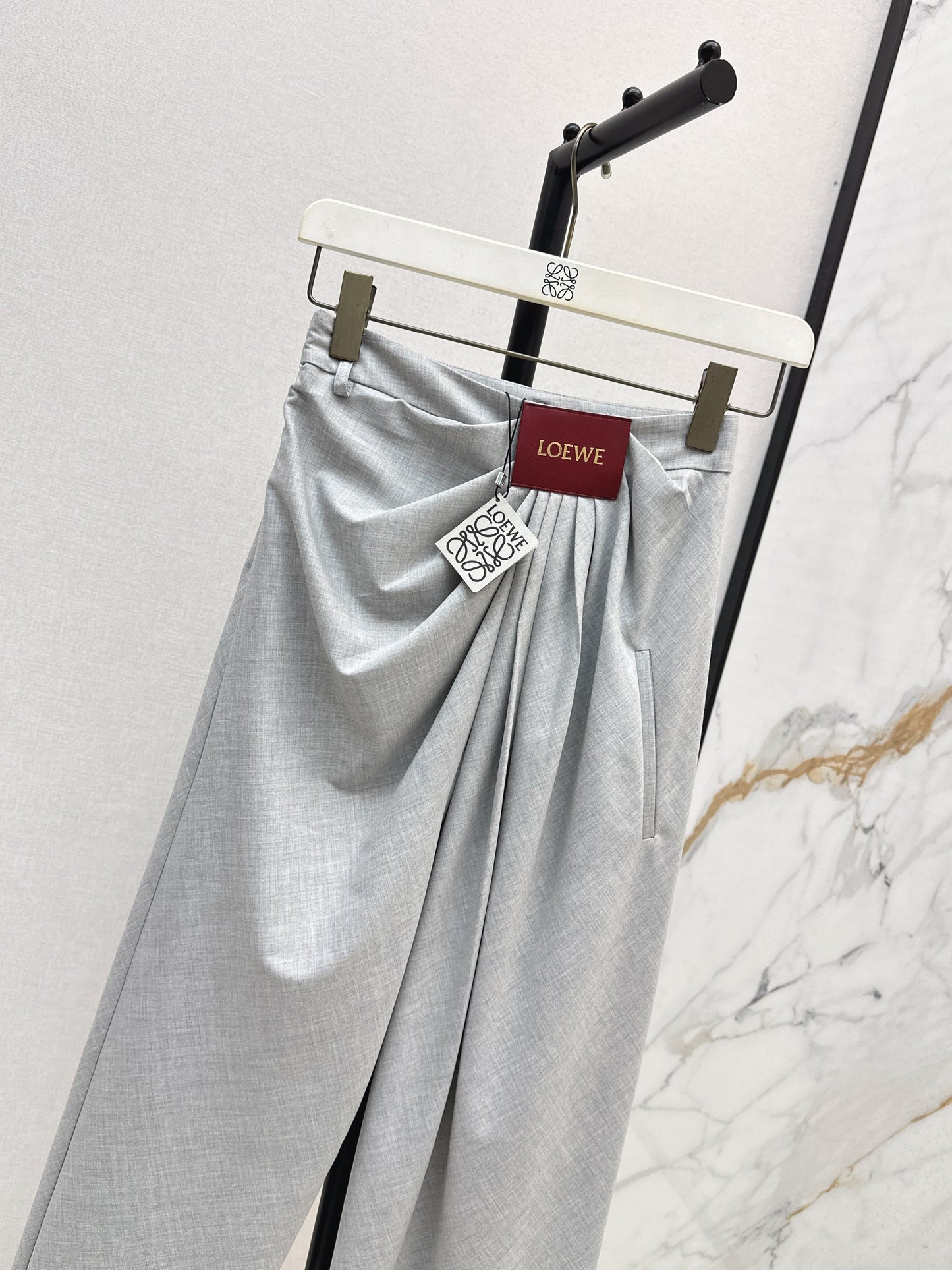 25fw Hanging design trousers