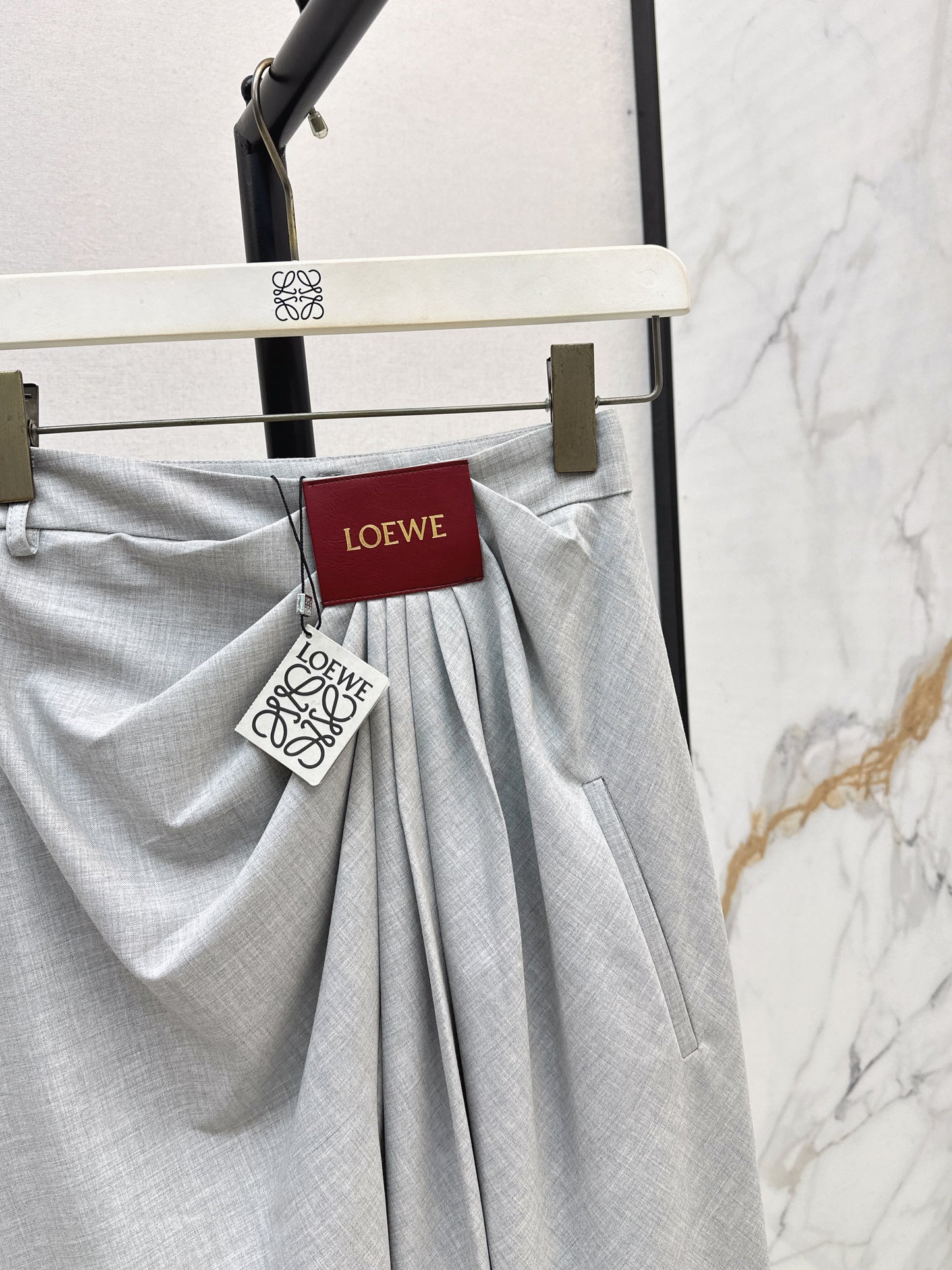 25fw Hanging design trousers