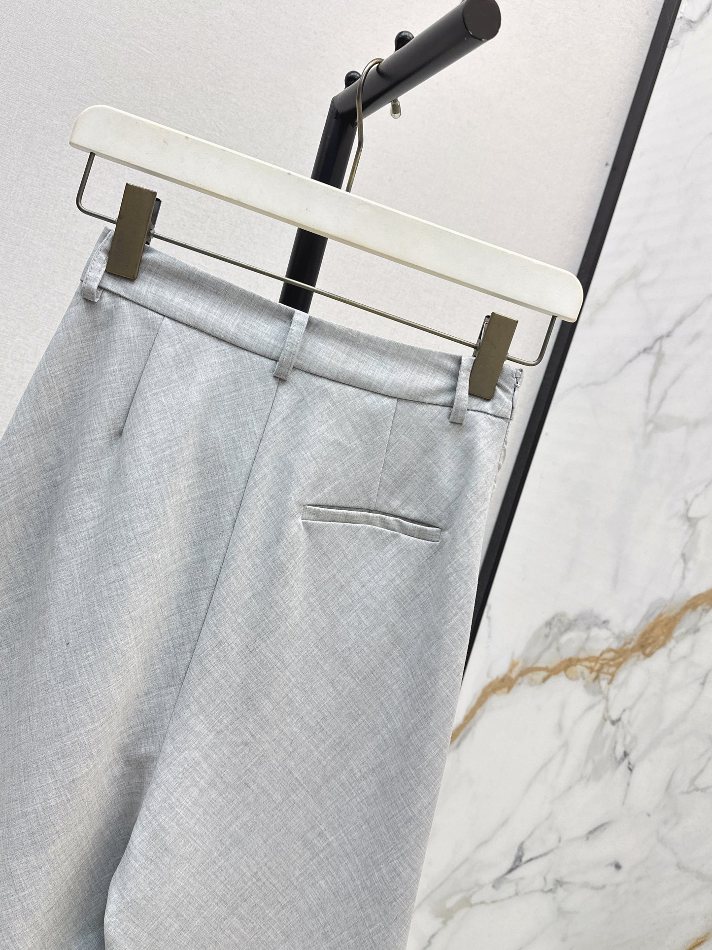 25fw Hanging design trousers