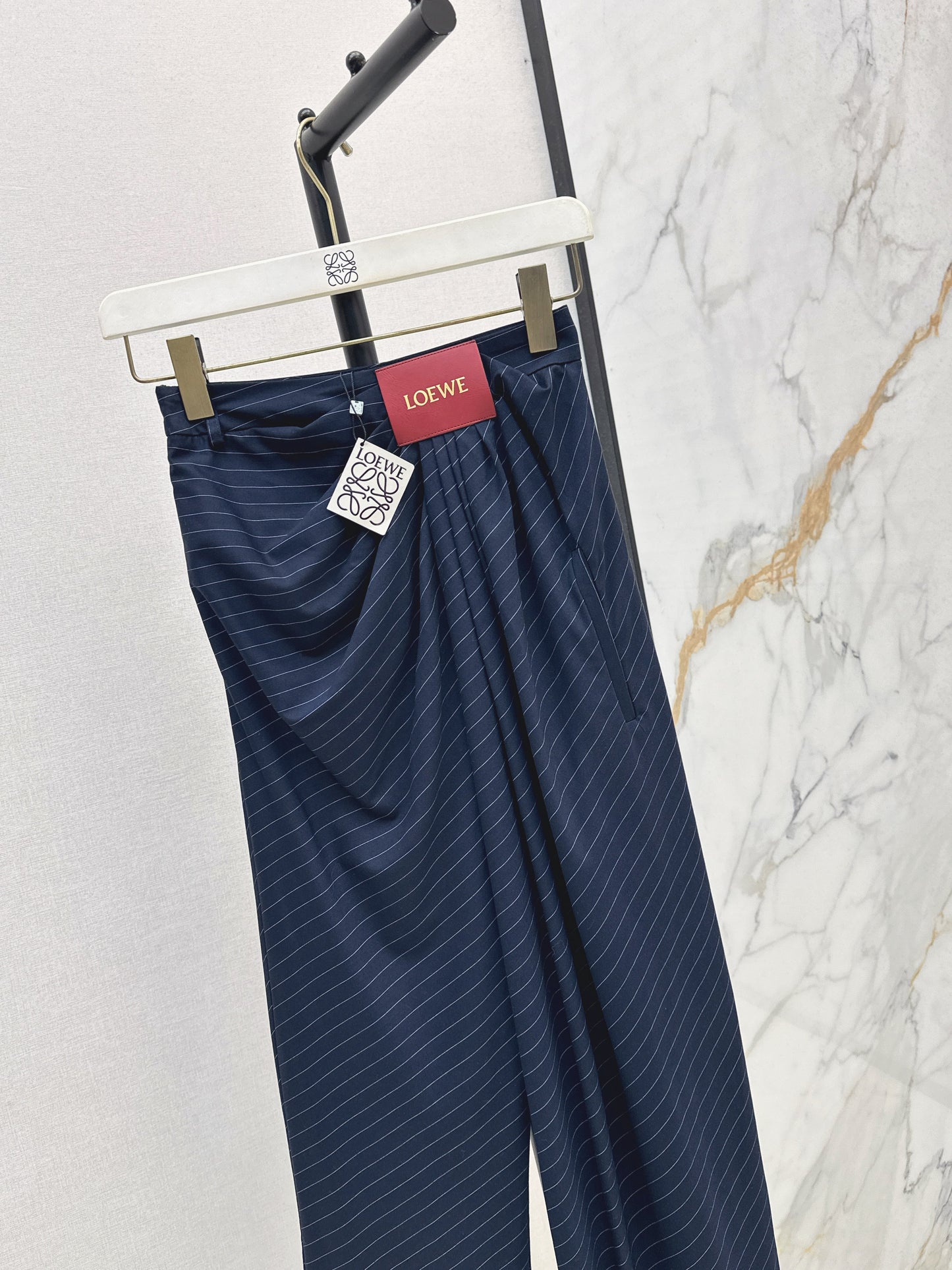 25fw Hanging design trousers