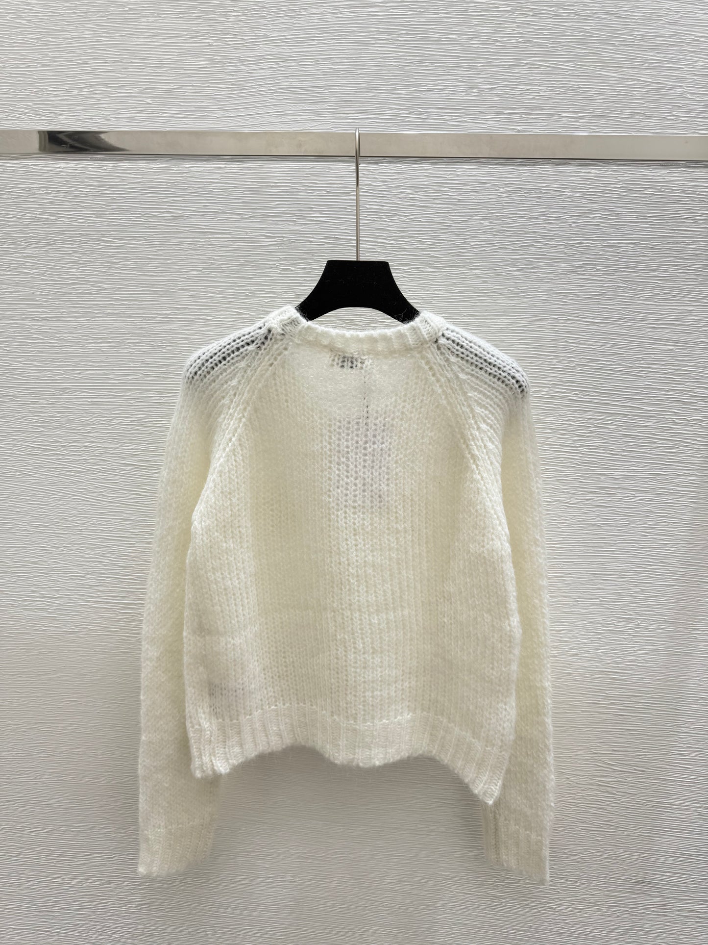 25fw Hollow knit cardigan