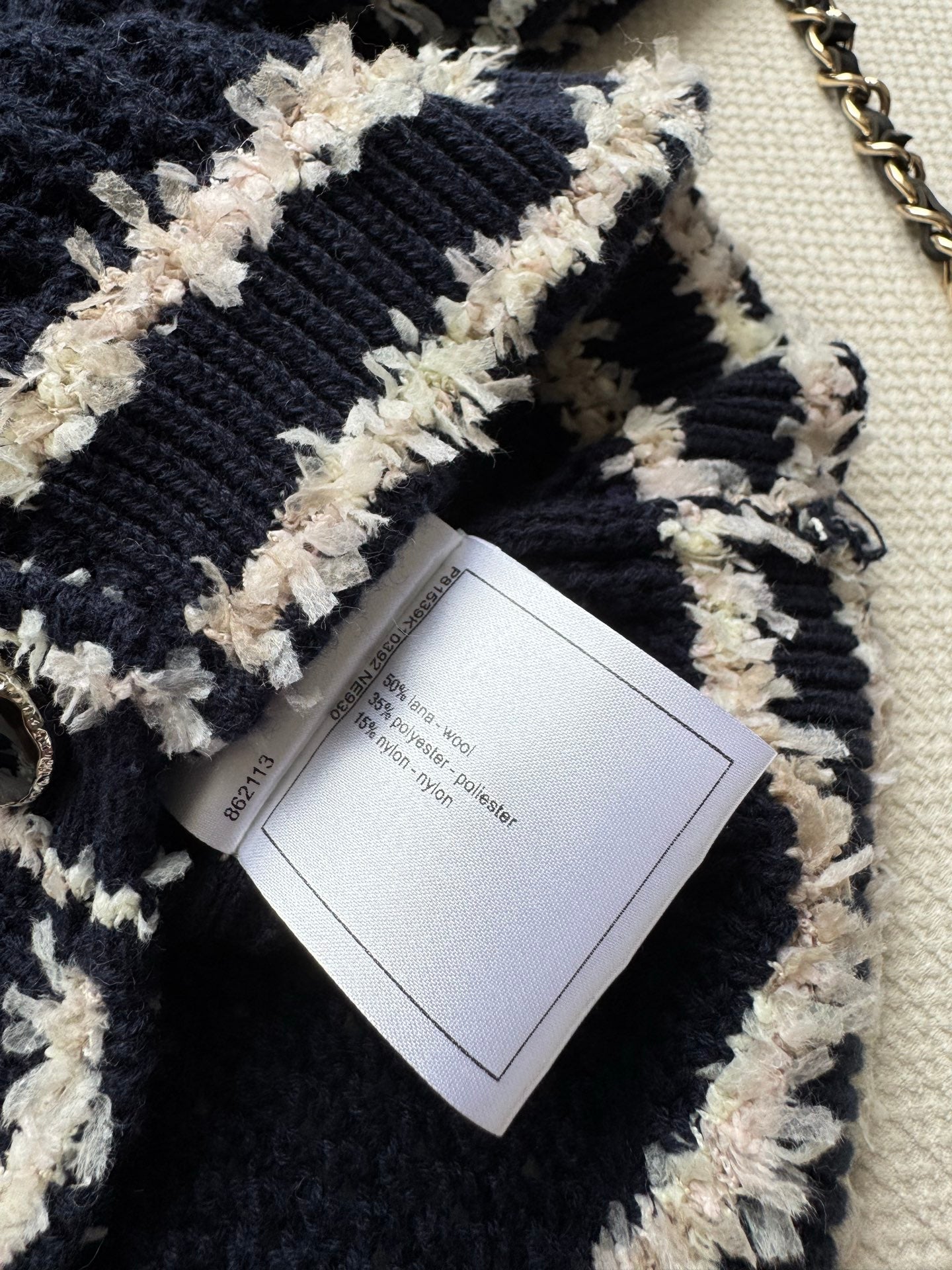 25fw Hollow knit cardigan