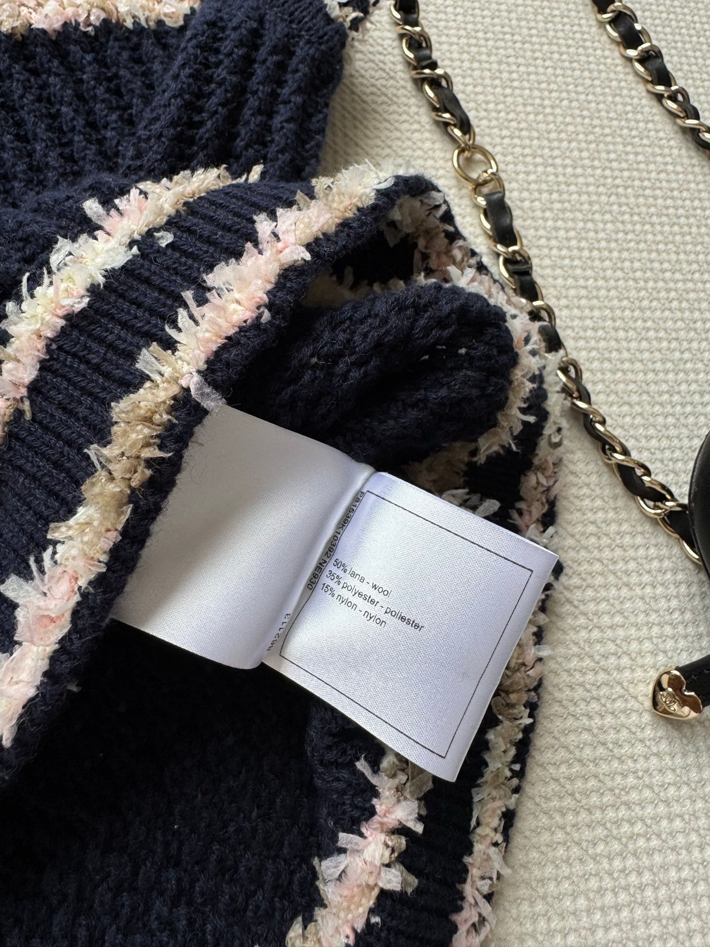 25fw Hollow knit vest