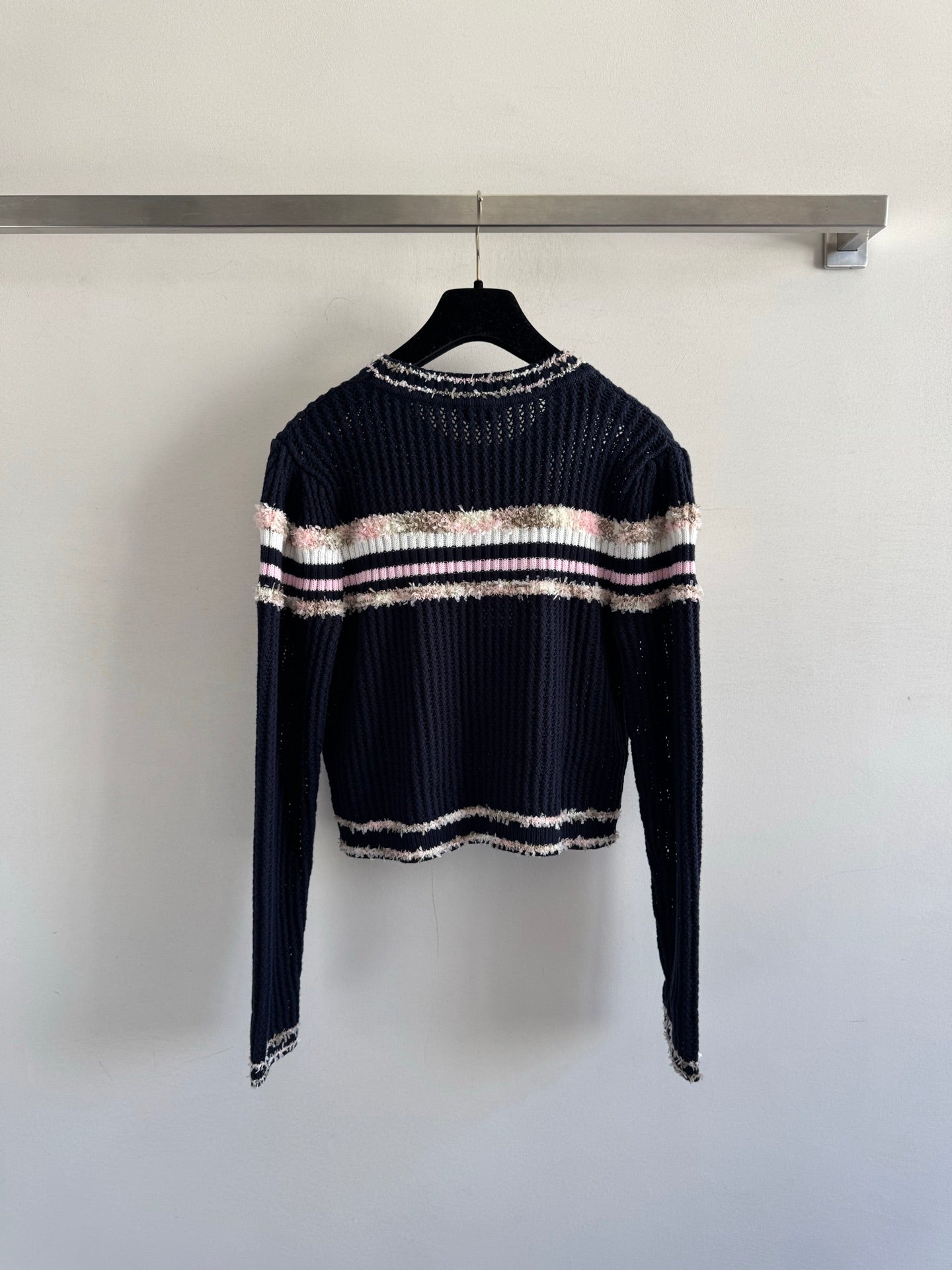 25fw Hollow knit sweater