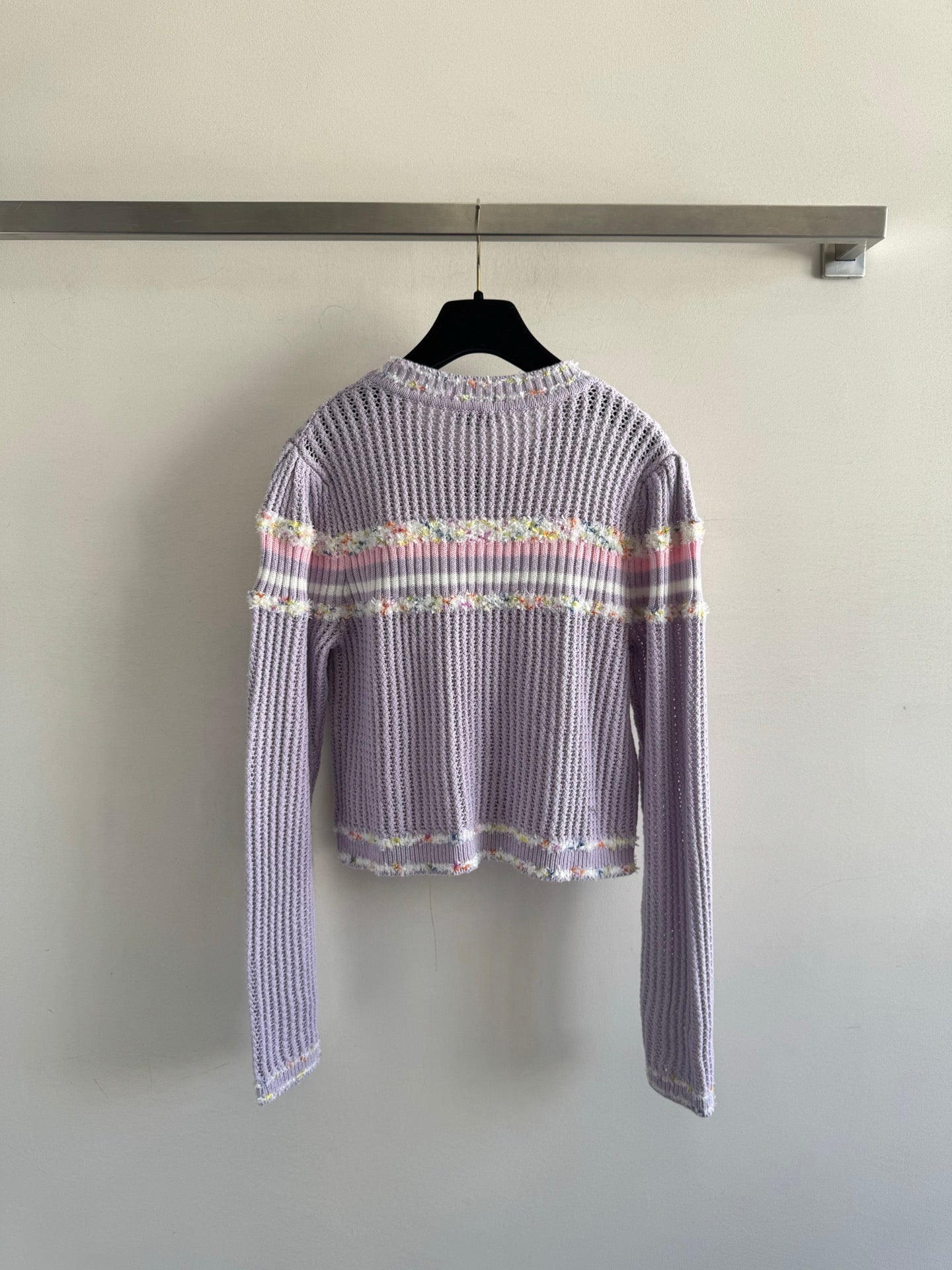 25fw Hollow knit sweater