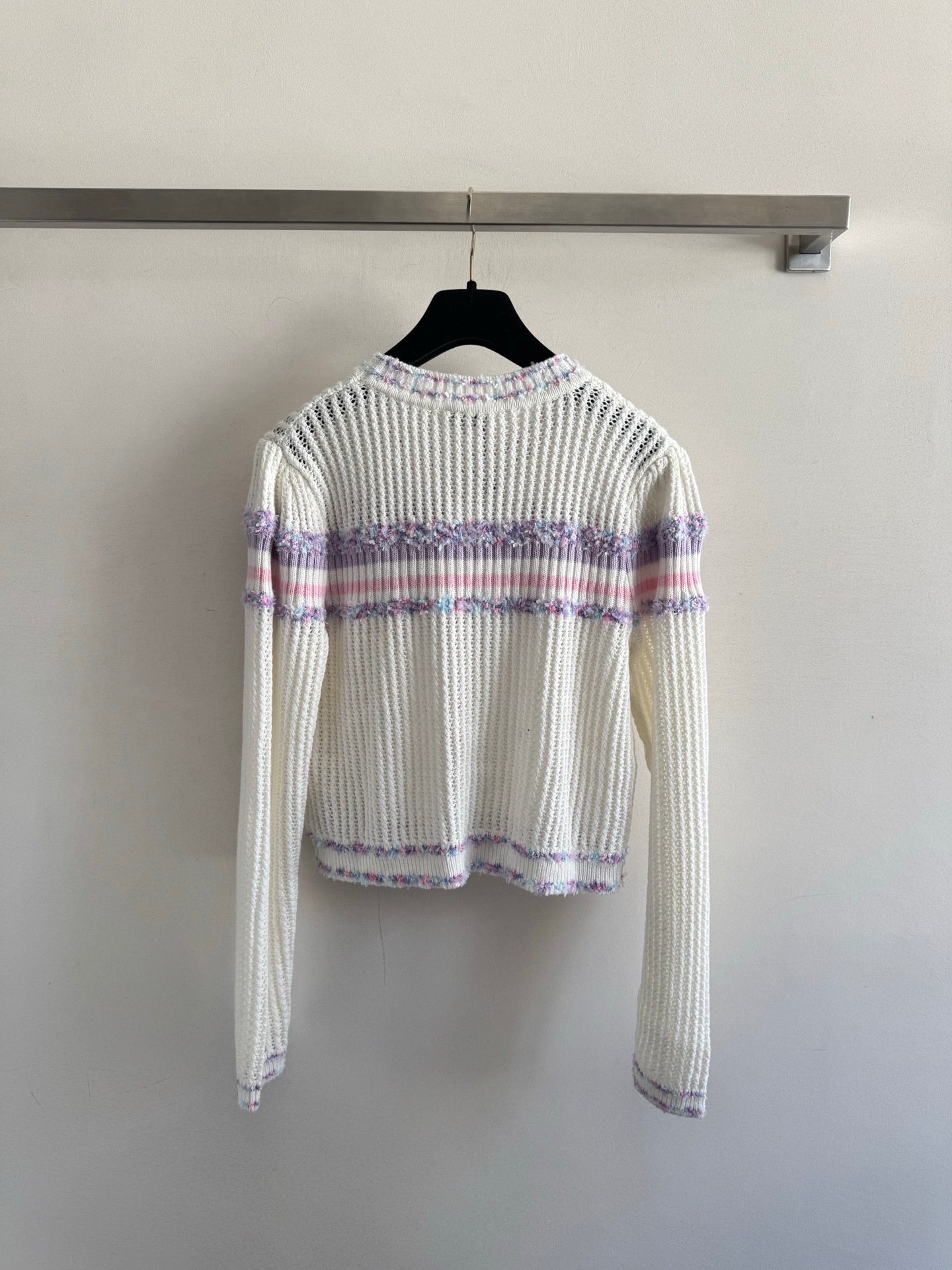 25fw Hollow knit sweater