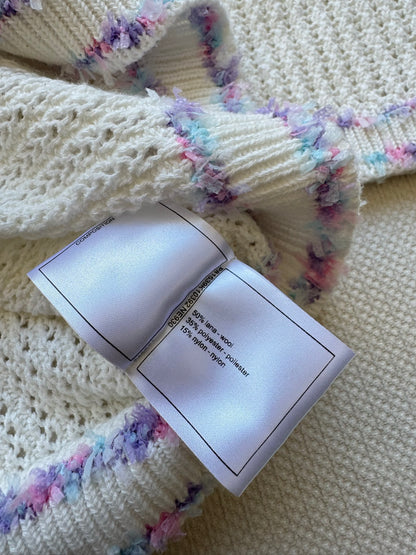 25fw Hollow knit sweater