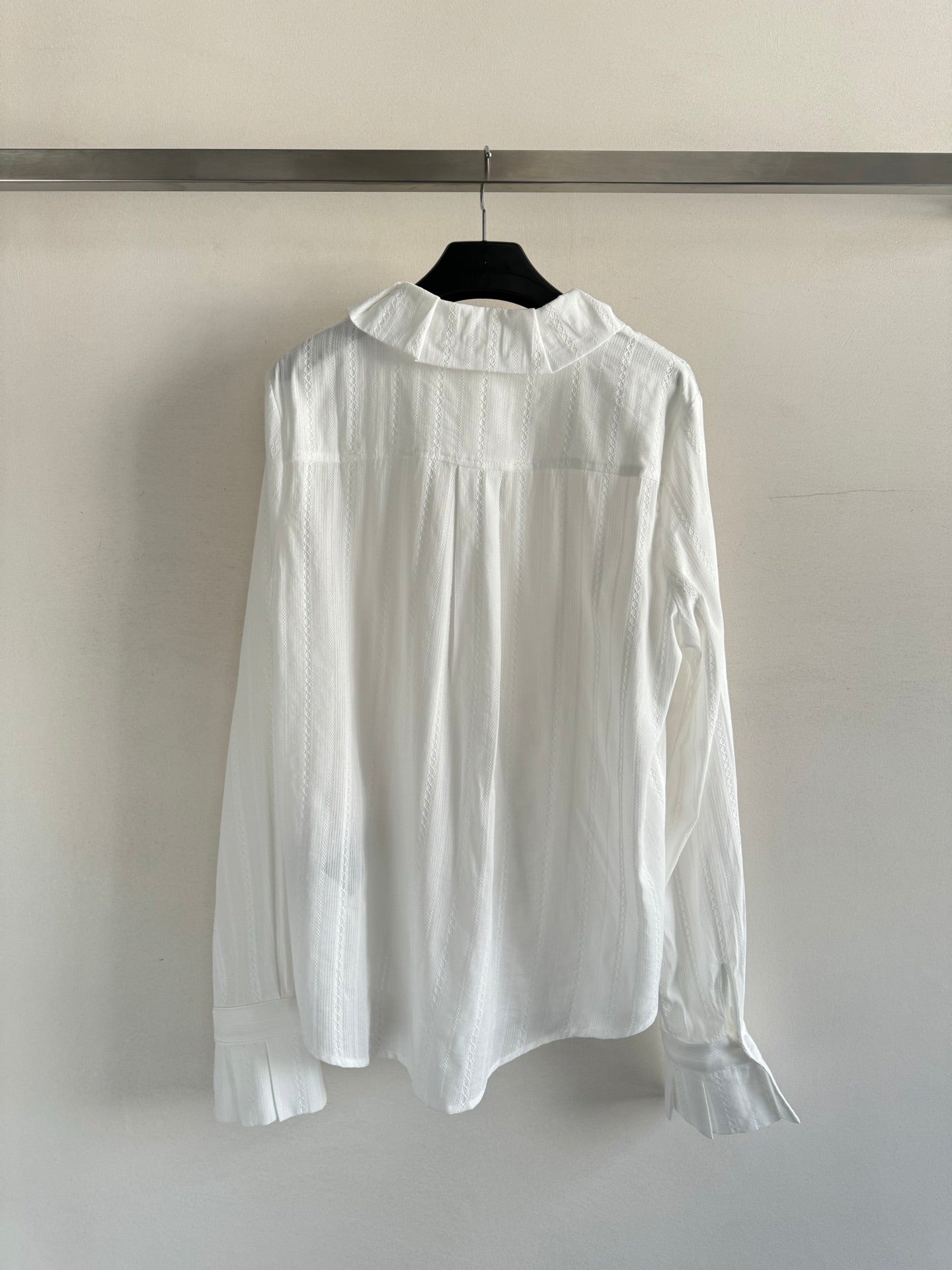 25fw Mushroom border shirt