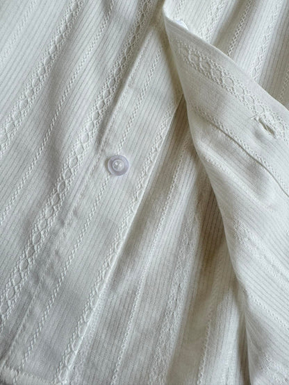 25fw Mushroom border shirt