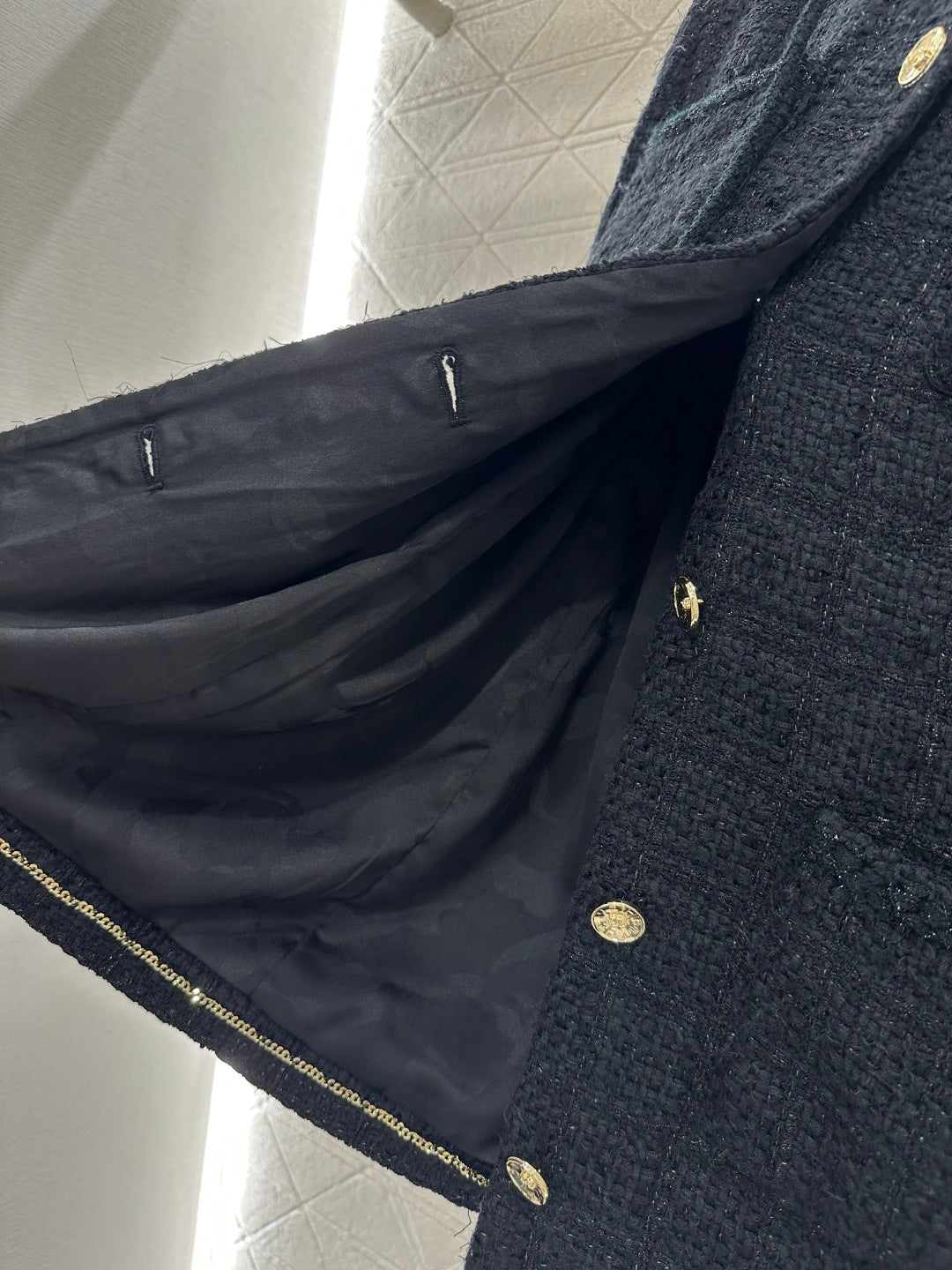 25fw Detachable hooded woolen jacket