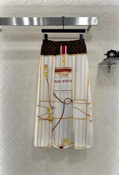 25fw Mid length skirt set