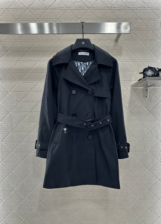 25fw Collar belt windbreaker jacket