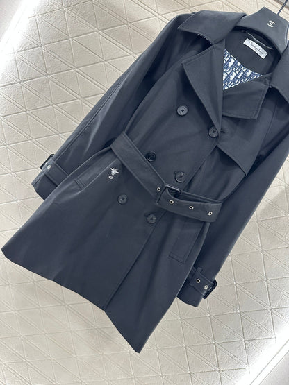 25fw Collar belt windbreaker jacket