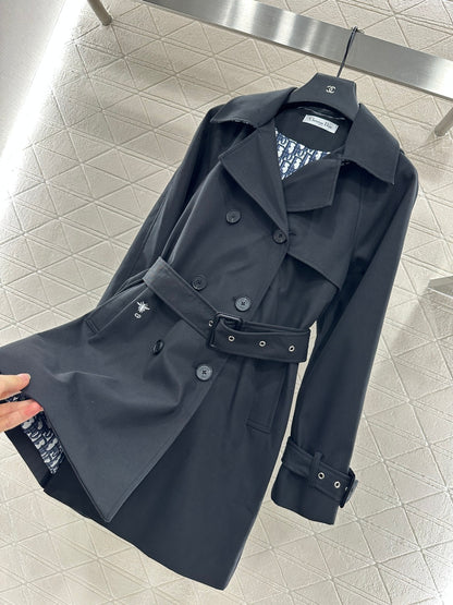 25fw Collar belt windbreaker jacket