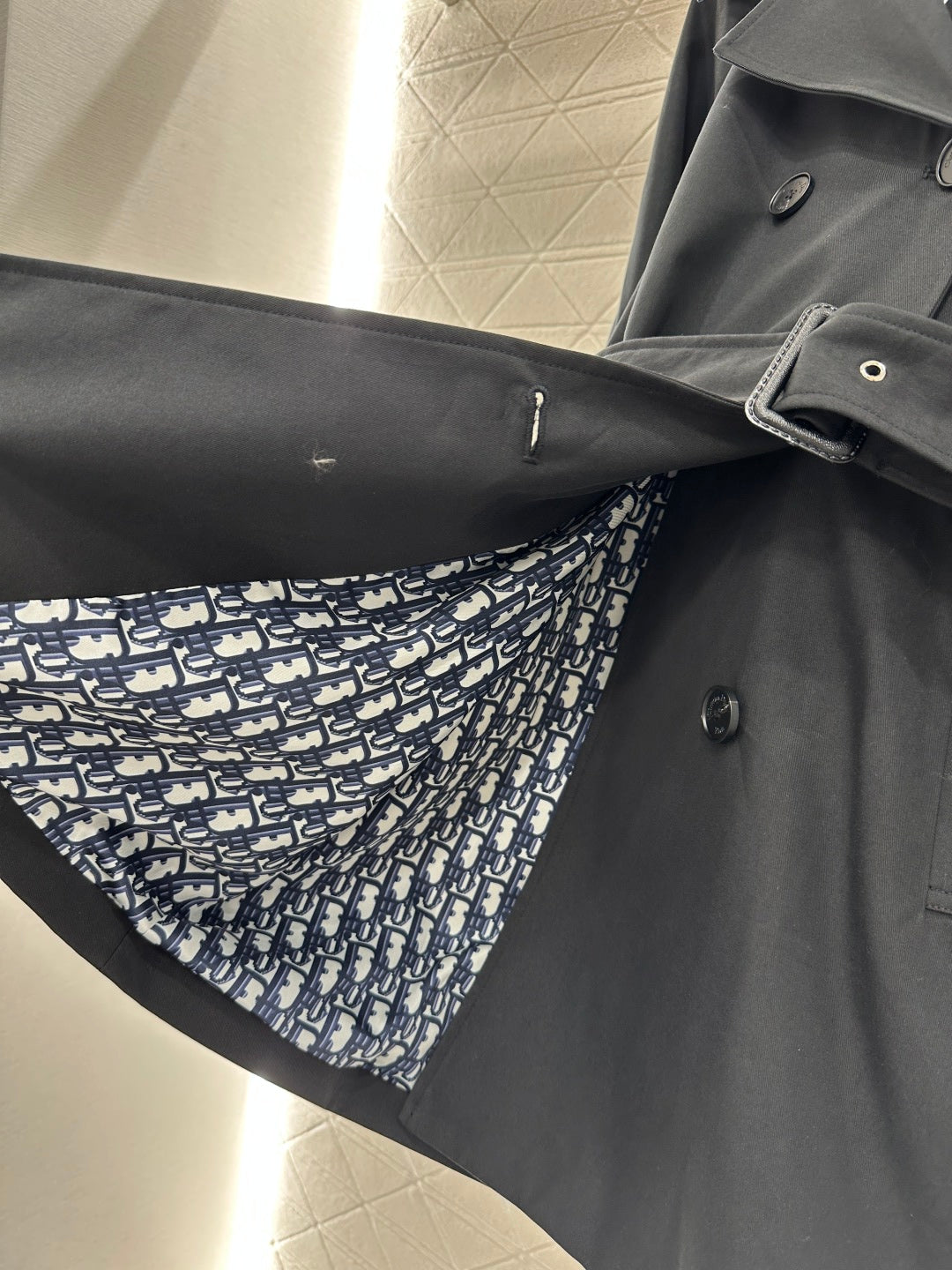 25fw Collar belt windbreaker jacket