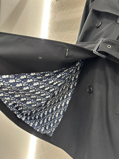 25fw Collar belt windbreaker jacket