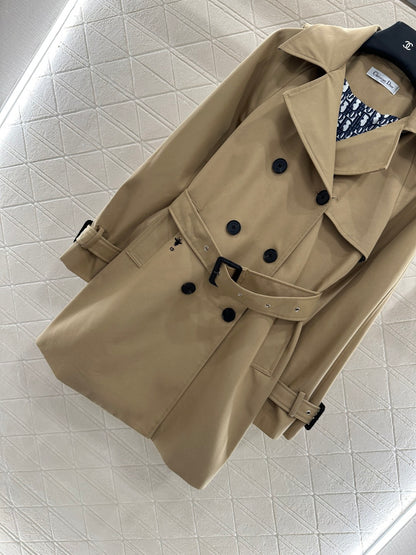 25fw Collar belt windbreaker jacket