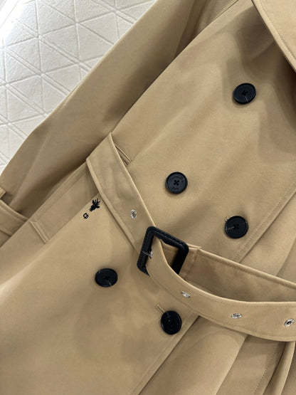 25fw Collar belt windbreaker jacket