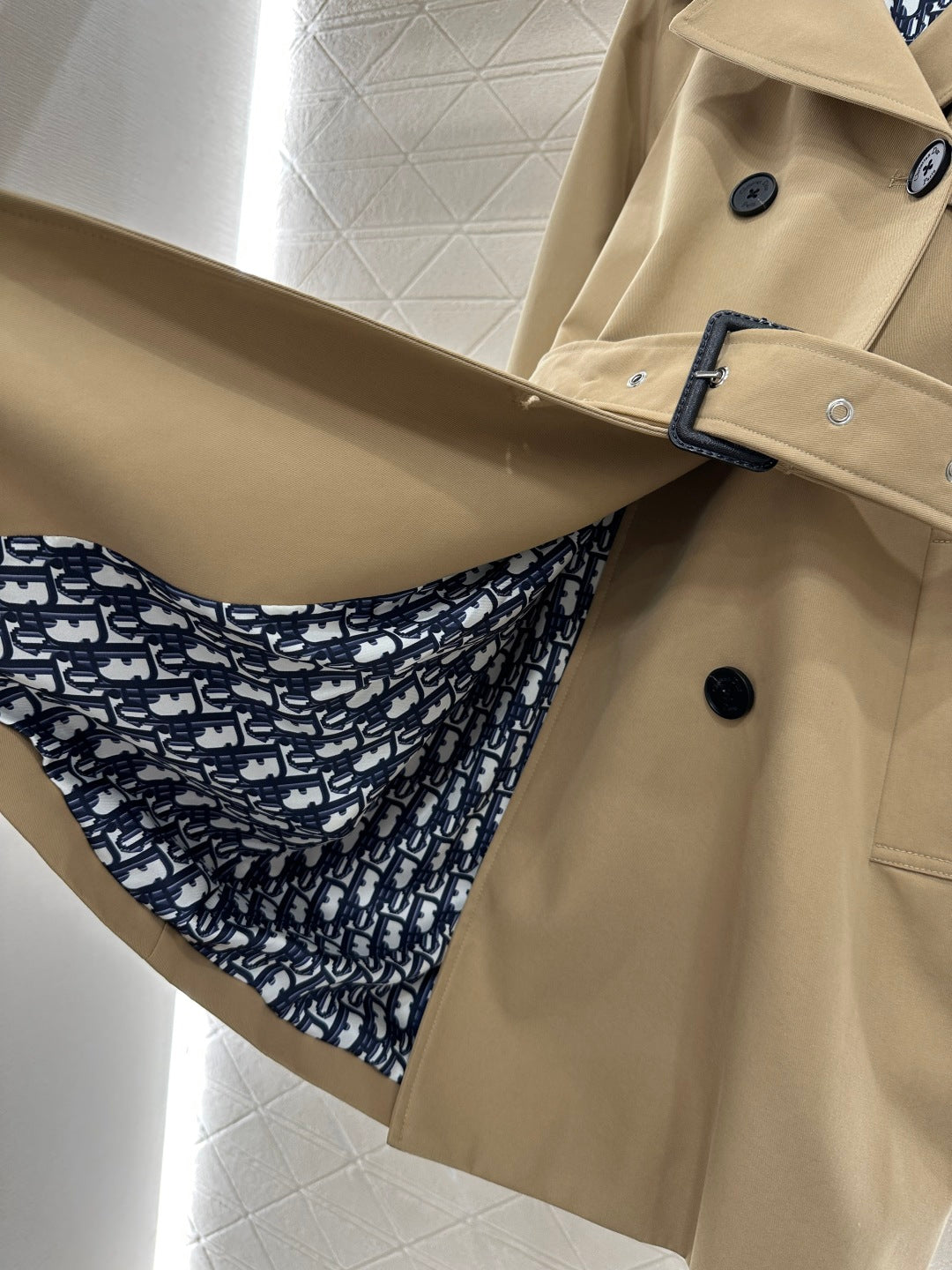 25fw Collar belt windbreaker jacket