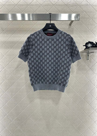 25fw Wear knitted short sleeves on both sides